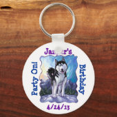 Porte-clés Centre du parti Husky (Recto)