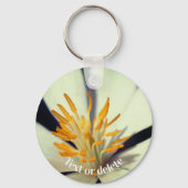 Porte-clés Centre Fleur Bloodroot Personnalisé (Recto)