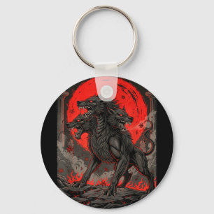 Porte-clés Cerbère enfers mythologie grecque chien des enfers