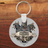 Porte-clés Cerberus Hellhound and snake (Recto)