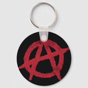 Porte-clés Cercle A d'anarchie