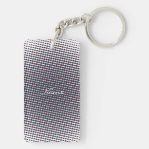Porte-clés Cercle à demi-tonalité Abstrait Thunder_Cove