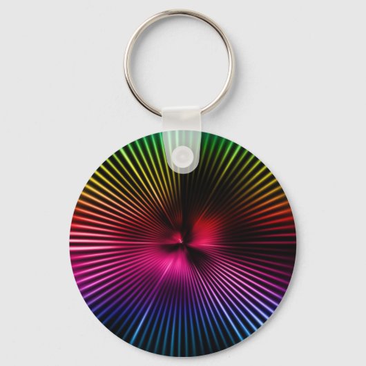 Porte-clés cercle arc-en-ciel (Recto)