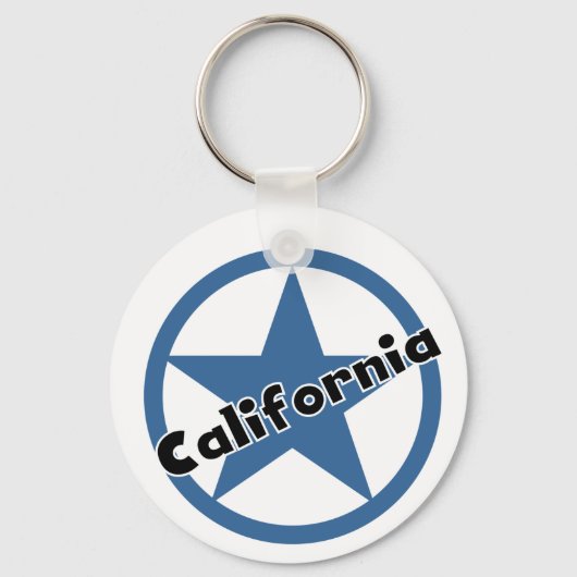 Porte-clés Cercle Californie (Recto)