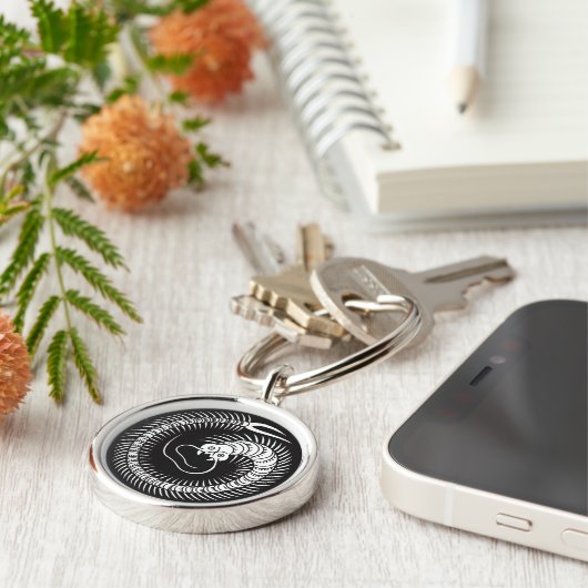 Porte-clés Cercle centipède (Côté)