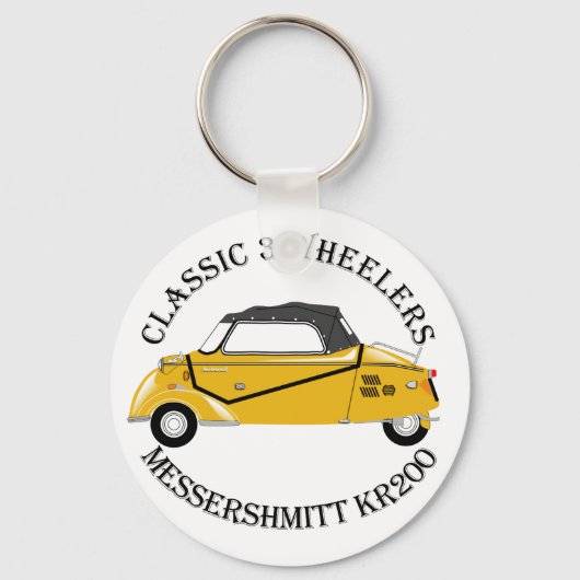 Porte-clés Cercle clé Messerschmitt KR200 (Recto)