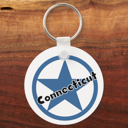 Porte-clés Cercle Connecticut (Recto)