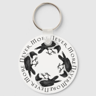 Porte-clés Cercle corbeau