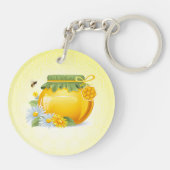 Porte-clés Cercle de clé apiculteurs (Dos)