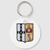 Porte-clés Cercle de clé de paroisse (Verso)