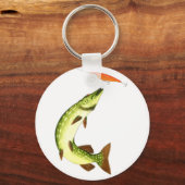 Porte-clés Cercle de clé de pêche au piment (Recto)