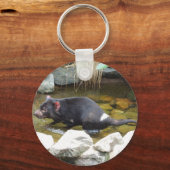 Porte-clés Cercle de clé diabolique de Tasmanie (Recto)