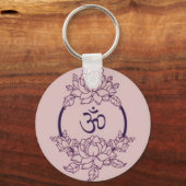 Porte-clés Cercle de fleurs Ohm (Recto)