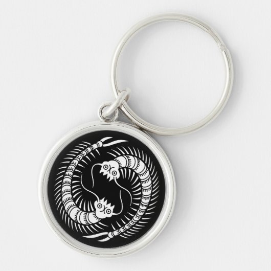 Porte-clés Cercle de mille-pattes face à face (Devant)