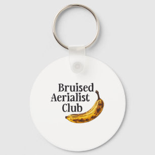 Porte-clés Cercle de soie aérienne Aerialiste meurtrie Club d