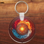 Porte-clés Cercle Élémentaire Du Pouvoir (Verso)