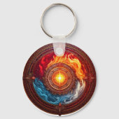 Porte-clés Cercle Élémentaire Du Pouvoir (Verso)