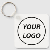 Porte-clés Cercle en aluminium (Recto)