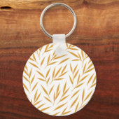 Porte-clés Cercle en aluminium, 2" (Recto)
