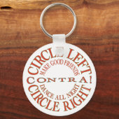 Porte-clés Cercle gauche, Cercle droit (Recto)