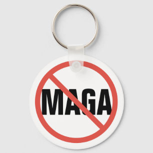 Porte-clés Cercle rouge pas signe d'opinion politique anti-MA