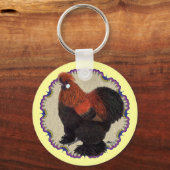 Porte-clés Cercle Silkie (Recto)
