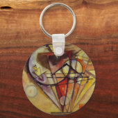 Porte-clés Cercles Abstraits Kandinsky (Recto)