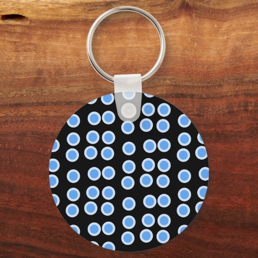 Porte-clés Cercles bleus (Recto)