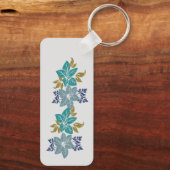 Porte-clés Cercles de clés de voeux de saison (Verso)