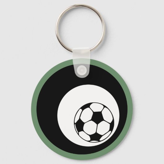Porte-clés cercles de football (Recto)