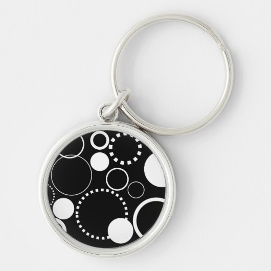 Porte-clés Cercles et points (Devant)