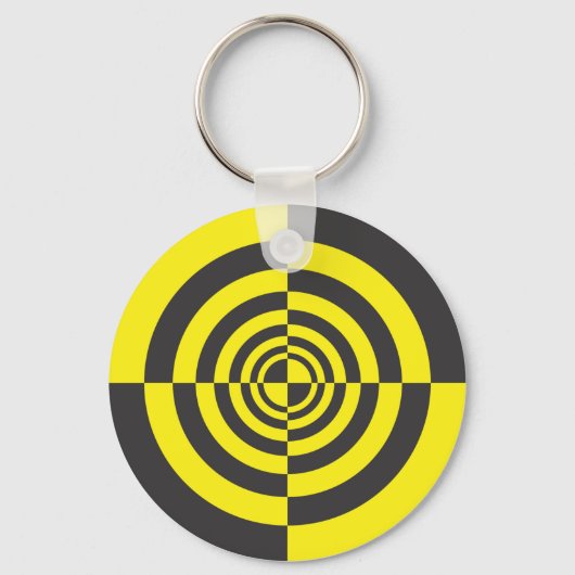 Porte-clés Cercles hypnotiques (Recto)