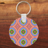 Porte-clés Cercles tribaux (Recto)