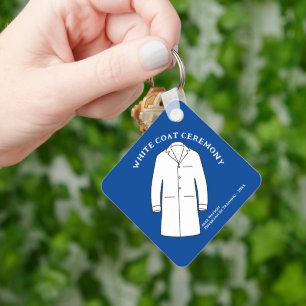 Porte-clés Cérémonie de remise des manteaux blancs Médecin