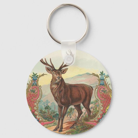 Porte-clés Cerf (Recto)