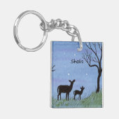 Porte-clés Cerf (Devant gauche)