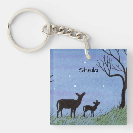 Porte-clés Cerf (Devant)