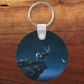 Porte-clés cerf au clair de lune (Verso)