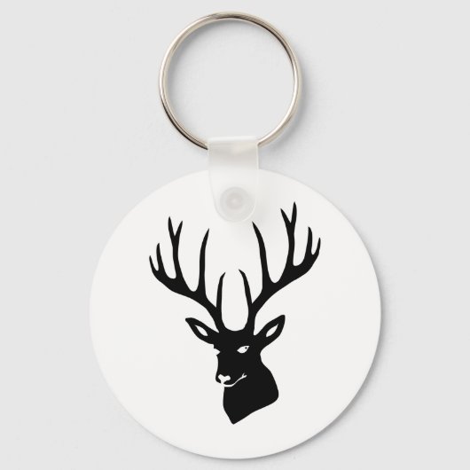 Porte-clés Cerf Bois de cerf Gibier Elch Reh Jour Deer (Recto)