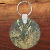 Porte-clés Cerf / Buck / Cerf à queue blanche (Recto)