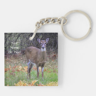 Porte-clés Cerf curieux