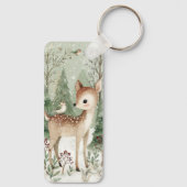 Porte-clés Cerf de la forêt boisée (Verso)