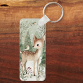 Porte-clés Cerf de la forêt boisée (Verso)