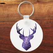 Porte-clés Cerf de la galaxie (Recto)