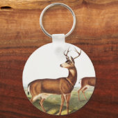 Porte-clés Cerf de Virginie (Cervus Richardsonii) (Recto)