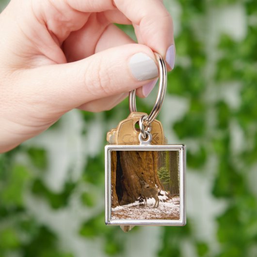 Porte-clés Cerf mule (main)