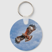 Porte-clés Cerf-volant rouge (Recto)