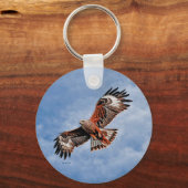 Porte-clés Cerf-volant rouge (Recto)