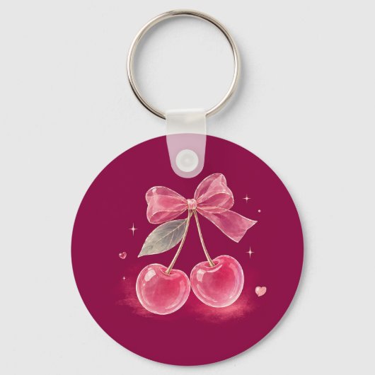 Porte-clés cerise (Recto)