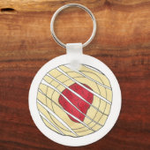 Porte-clés Cerise Danoise Viennoiserie Chef pâtisserie Boulan (Recto)